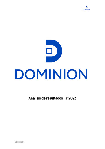 Thumbnail Global Dominion Access Financial Report 2023