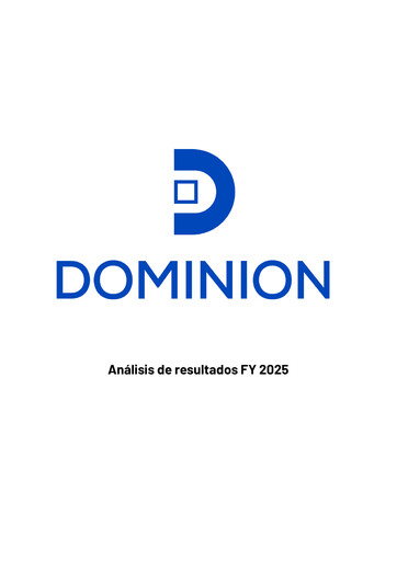 Thumbnail Global Dominion Access Financial Report 2025