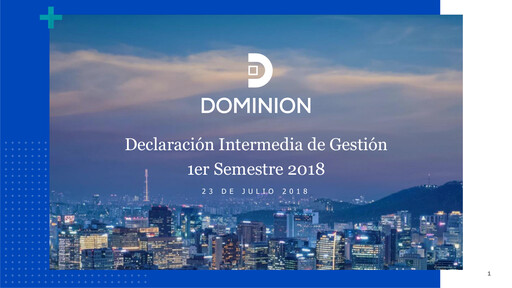 Thumbnail Global Dominion Access Half-year Report 2018-h1