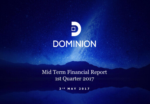 Miniature Global Dominion Access Rapport trimestriel 2017-q1