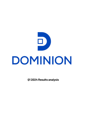 Miniature Global Dominion Access Rapport trimestriel 2024-q1