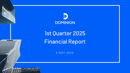 Vorschaubild Global Dominion Access Quartalsbericht 2025-q1