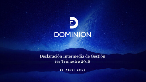 Miniature Global Dominion Access Rapport trimestriel 2018-q1