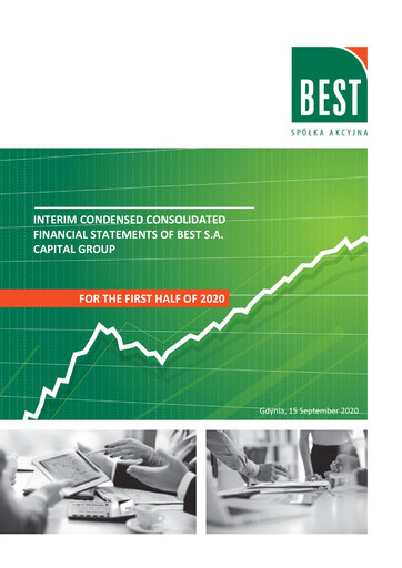 Miniature BEST S.A. Rapport semestriel 2020-h1