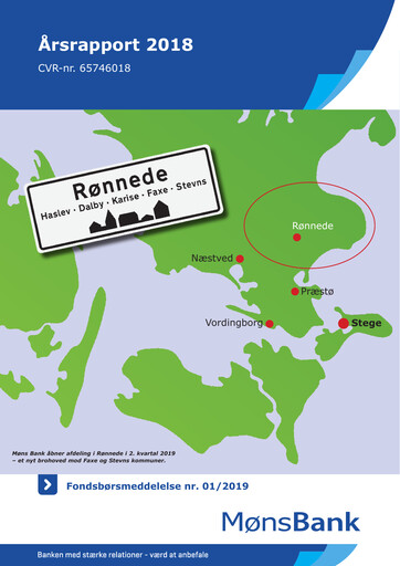 Thumbnail Møns Bank Annual Report 2018