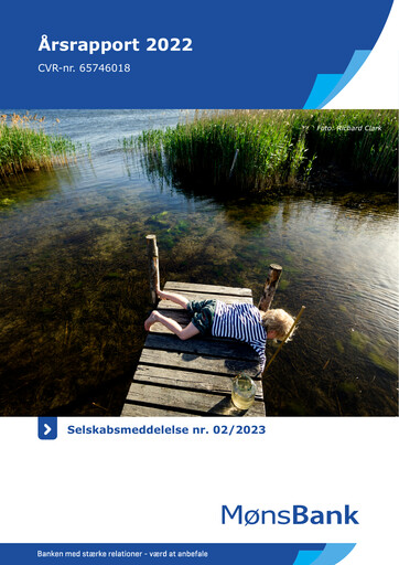 Thumbnail Møns Bank Annual Report 2022