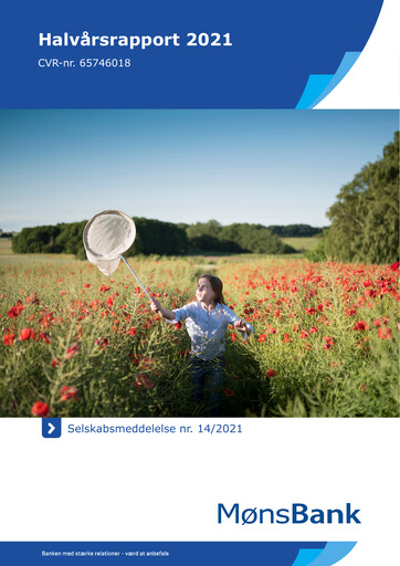 Thumbnail Møns Bank Half-year Report 2021-h1