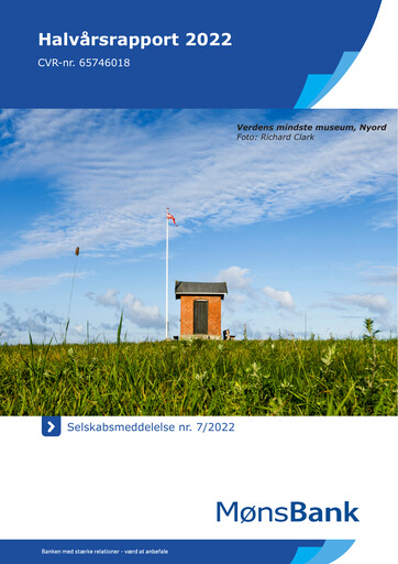Thumbnail Møns Bank Half-year Report 2022-h1