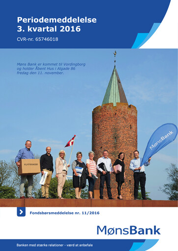 Thumbnail Møns Bank Quarterly Report 2016-q3