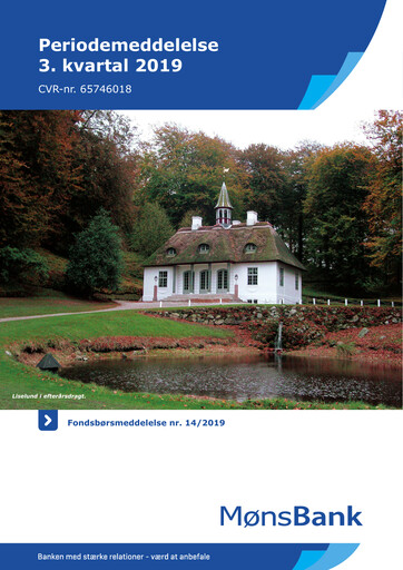 Thumbnail Møns Bank Quarterly Report 2019-q3