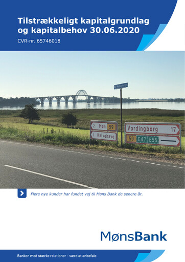 Thumbnail Møns Bank Quarterly Report 2020-q2