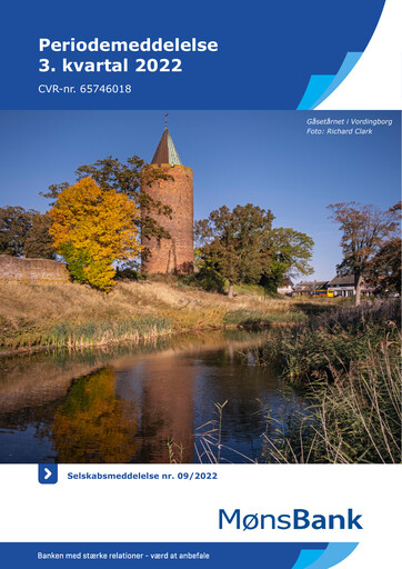 Thumbnail Møns Bank Quarterly Report 2022-q3