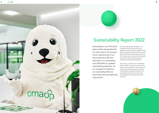 Thumbnail Oma Säästöpankki Sustainability Report 2022