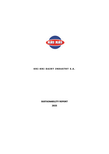 Thumbnail Kri-Kri Milk Industry Sustainability Report 2025