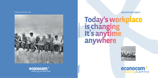Vorschaubild Econocom Group Jahresbericht 2009
