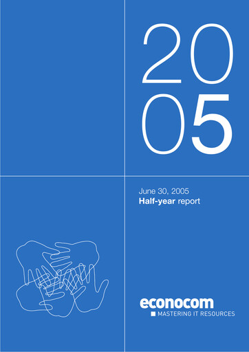 Thumbnail Econocom Group Half-year Report 2005-h1