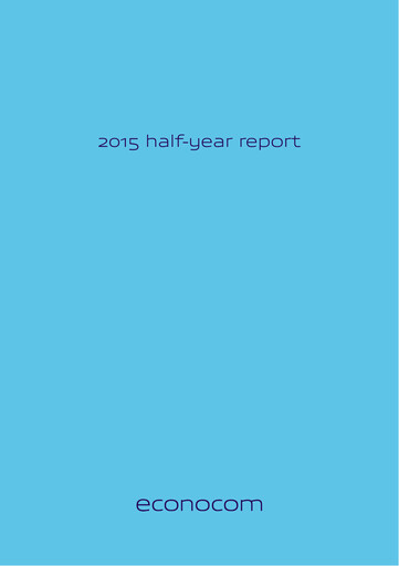 Thumbnail Econocom Group Half-year Report 2015-h1