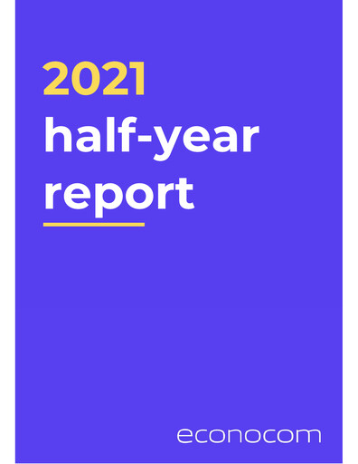 Thumbnail Econocom Group Half-year Report 2021-h1