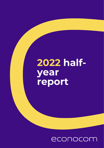 Thumbnail Econocom Group Half-year Report 2022-h1