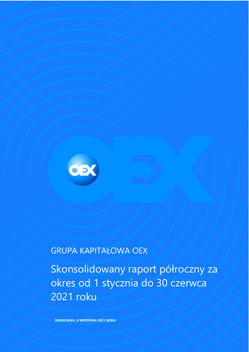 Vorschaubild OEX S.A. Halbjahresbericht 2021-h1