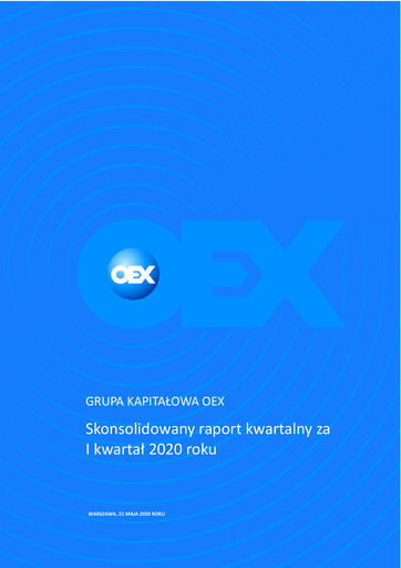 Vorschaubild OEX S.A. Quartalsbericht 2020-q1