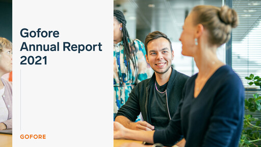 Thumbnail Gofore Oyj Annual Report 2021