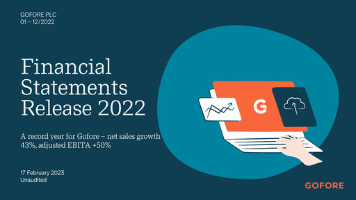 Thumbnail Gofore Oyj Financial Statement 2022