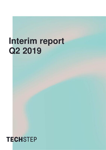 Thumbnail Techstep ASA Half-year Report 2019-h1