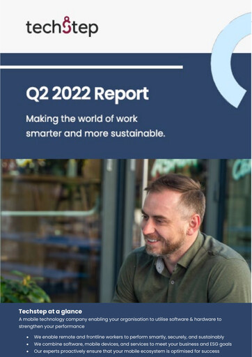 Thumbnail Techstep ASA Half-year Report 2022-h1