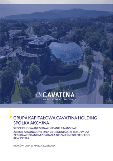 Thumbnail Cavatina Holding Spólka Akcyjna Financial Statement 2021