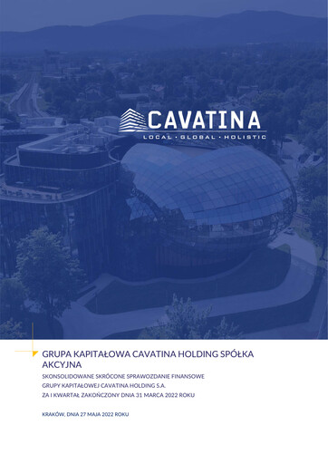 Thumbnail Cavatina Holding Spólka Akcyjna Financial Statement 2022-q1
