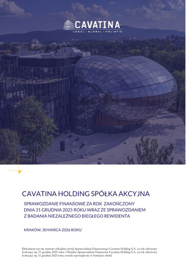 Thumbnail Cavatina Holding Spólka Akcyjna Financial Statement 2025