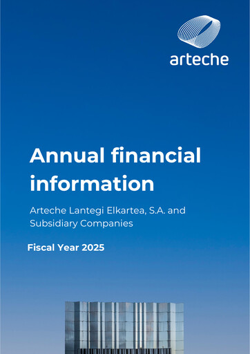 Thumbnail Arteche Lantegi Elkartea, S.A. Financial Statement 2025