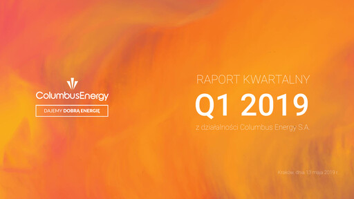 Vorschaubild Columbus Energy Quartalsbericht 2019-q1