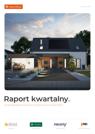 Vorschaubild Columbus Energy Quartalsbericht 2020-q3