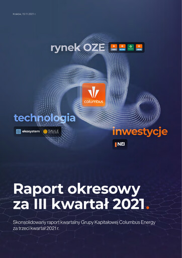 Vorschaubild Columbus Energy Quartalsbericht 2021-q3