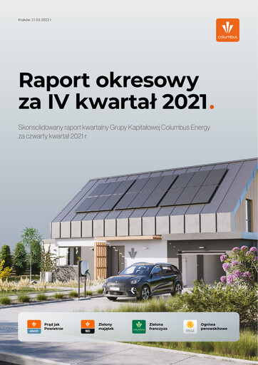 Vorschaubild Columbus Energy Quartalsbericht 2021-q4