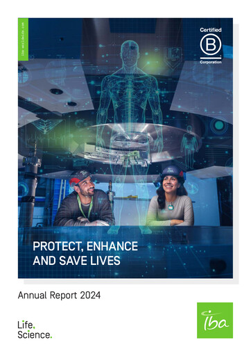 Thumbnail Ion Beam Applications Annual Report 2024