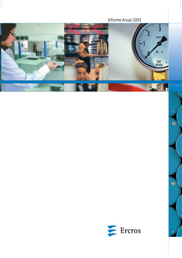 Thumbnail Ercros Annual Report 2003