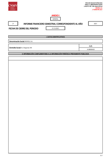 Thumbnail Ercros Half-year Report 2021-h2