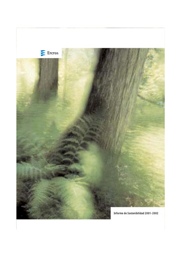 Thumbnail Ercros Sustainability Report 2001-2002