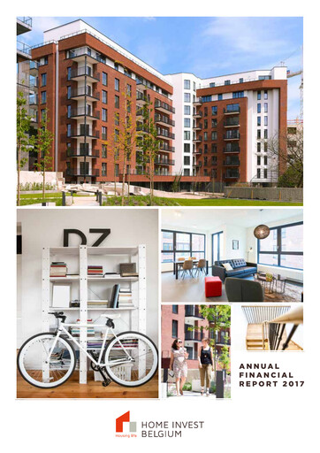 Thumbnail Home Invest Belgium Annual Report 2017