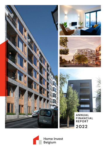 Thumbnail Home Invest Belgium Annual Report 2022