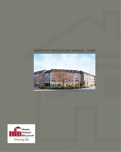 Thumbnail Home Invest Belgium Annual Report 2009