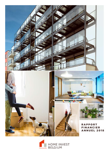 Thumbnail Home Invest Belgium Annual Report 2018