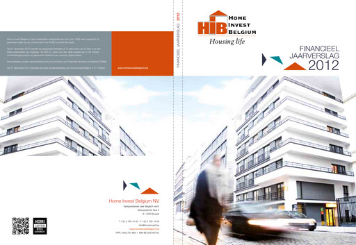 Thumbnail Home Invest Belgium Annual Report 2012