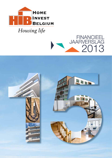 Thumbnail Home Invest Belgium Annual Report 2013