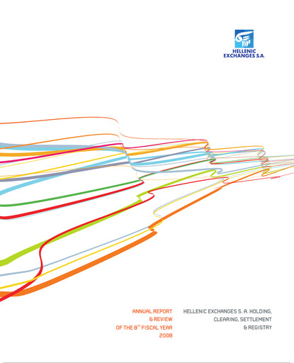Thumbnail ATHEX  (Athens Stock Exchange) Annual Report 2008