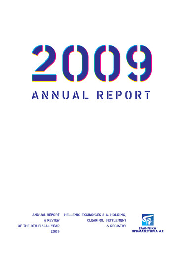 Thumbnail ATHEX  (Athens Stock Exchange) Annual Report 2009