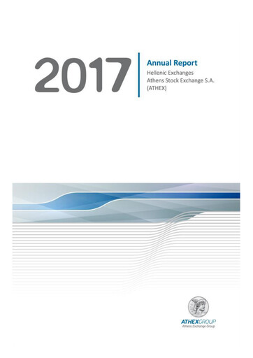 Thumbnail ATHEX  (Athens Stock Exchange) Annual Report 2017